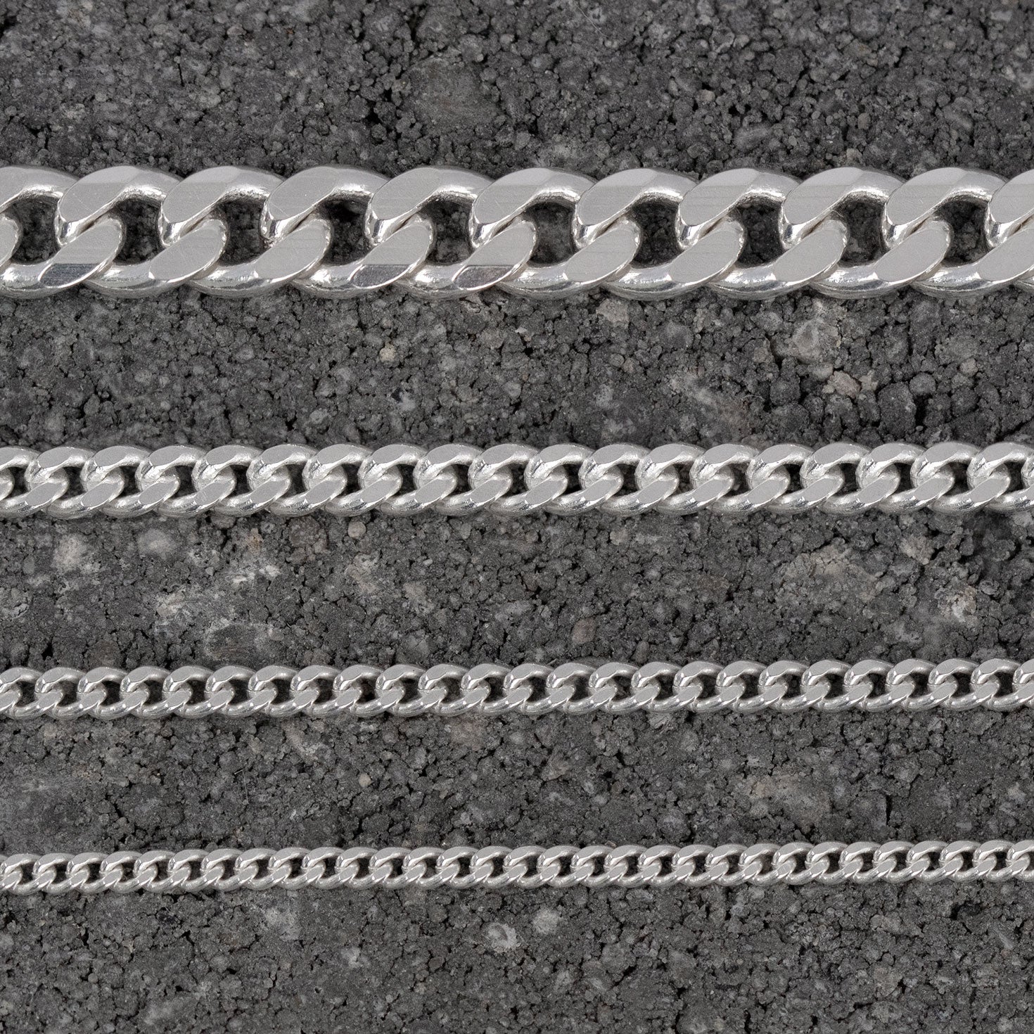 Solid Curb Chain