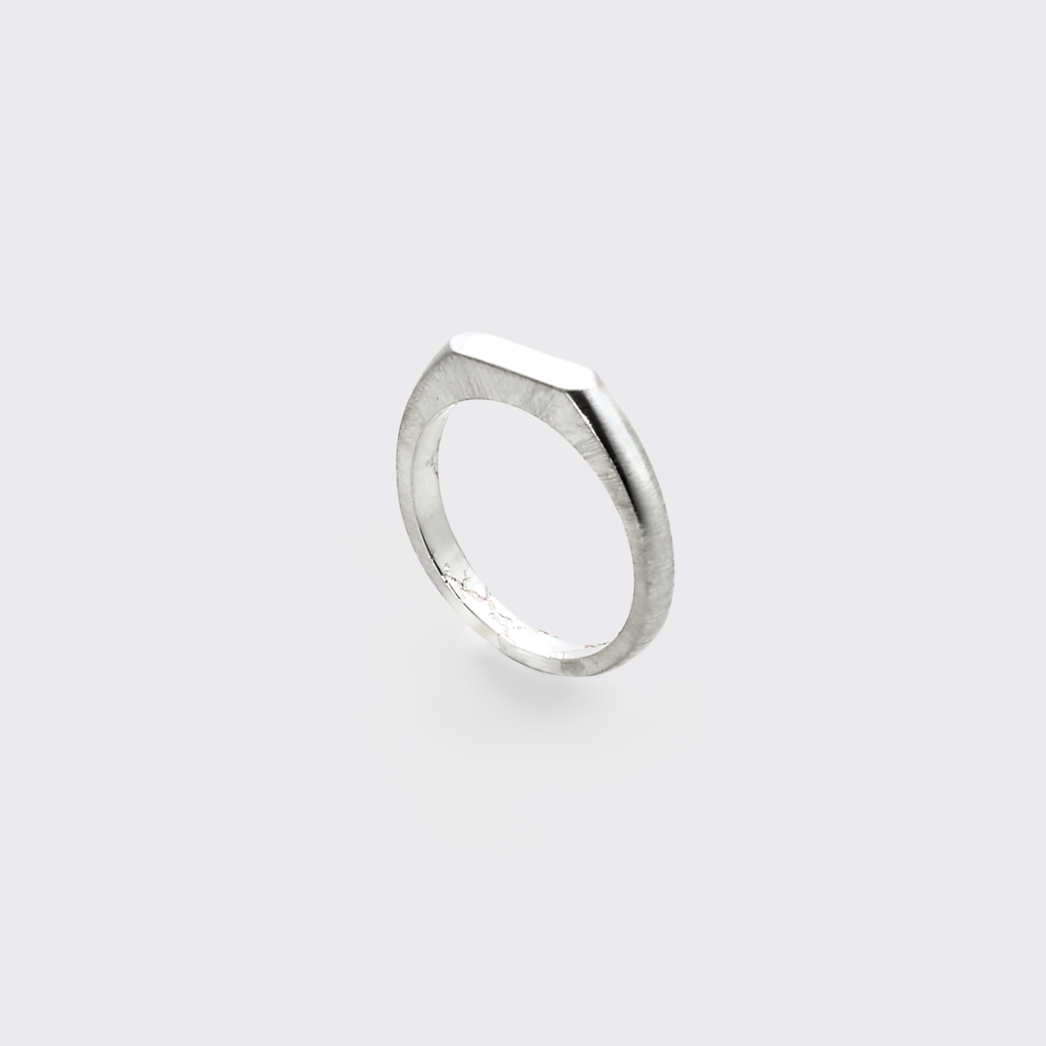 Sliver Signet Ring - Medium
